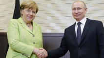 Merkel y Putin Merkel y Putin