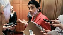 La senadora Olympia Snowe