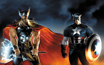 Thor y el Capitán América Thor y el Capitán América