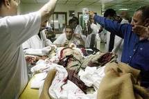 Couso, en un hospital de Bagdad Couso, en un hospital de Bagdad