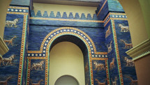 Puerta de Ishtar, en el museo de Berlín