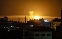 Un bombardeo en Gaza Un bombardeo en Gaza
