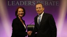 Julia Gillard y Tony Abbott