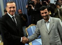 Erdogan y Ahmadi Nejad