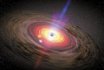 Los primeros mega agujeros negros surgieron poco después del 