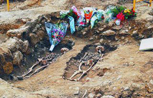 Otra fosa de republicanos fusilados, en Aragón, España Otra fosa de republicanos fusilados, en Aragón, España