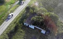 Rancho en San Fernando, Tamaulipas, en México, donde hallaron los cadáveres