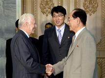 Carter, en Corea del norte