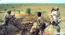 Soldados eritreos en la frontera
