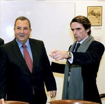 Barak y Aznar