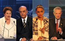 Los candidatos que participaron en el debate