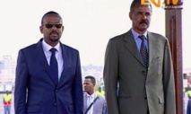 Abiy Ahmed-a la izquierda-y Isaias Afwerki Abiy Ahmed-a la izquierda-y Isaias Afwerki