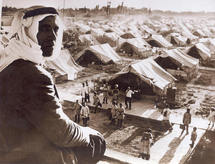 Refugiados palestinos, expulsados de su país, en 1948