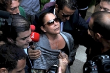 Isabel Pantoja, al llegar al juzgado Isabel Pantoja, al llegar al juzgado