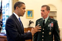 Obama, con McChrystal