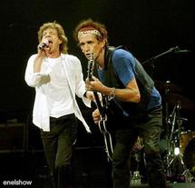 Keith Richards,y a la izquierda, Mick Jagger Keith Richards,y a la izquierda, Mick Jagger