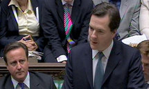El ministro de Economía británico, George Osborne, explica el plan en el Parlamento.