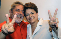 Luis Inazio Lula da Silva y Dilma Rousseff