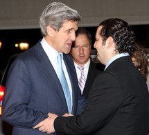 John Kerry, a la izquierda, con Saad al Hariri John Kerry, a la izquierda, con Saad al Hariri