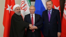 Los presidentes de Irán, Rusia y Turquía