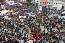 Cientos de miles de marroquíes protestan contra PP español y resolución de Parlamento Europeo