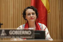 La ministra de trabajo Magdalena Valerio La ministra de trabajo Magdalena Valerio