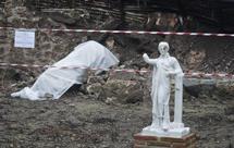 Otros dos muros se derrumban en el sitio arqueológico de Pompeya Otros dos muros se derrumban en el sitio arqueológico de Pompeya