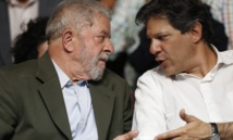 Lula-a la izquierda-y Haddad. Lula-a la izquierda-y Haddad.