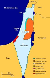 Los territorios palestinos ocupados en 1967