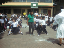 Una escuela católica en Nicaragua Una escuela católica en Nicaragua