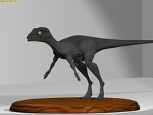 Recreación del Eoraptor