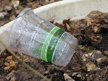 Vaso de bioplástico. Vaso de bioplástico.