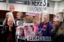 Manifestantes piden que se aclare el asesinato de Kashoggi