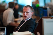 Paul Bettany, en una imagen de Margin Call Paul Bettany, en una imagen de Margin Call