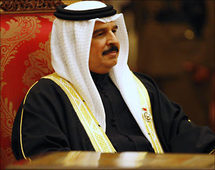 Hamad Bin Aisa Al Jalifa, rey de Bahrein.