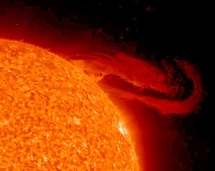 Erupción solar Erupción solar