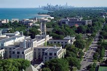 La universidad Northwestern, en Chicago. La universidad Northwestern, en Chicago.