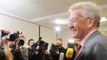 El candidato de los verdes en Baden-Wurtenberg, Winfried Kretschmann