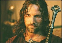 Viggo Mortensen, en El señor de los anillos.