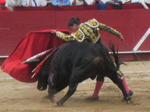 El torero ecuatoriano Guillermo Albán