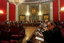 La sala del 61 del Tribunal Supremo La sala del 61 del Tribunal Supremo