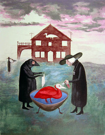 Cuadro de Leonora Carrington.