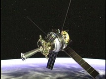 La sonda Gravity Probe B. La sonda Gravity Probe B.