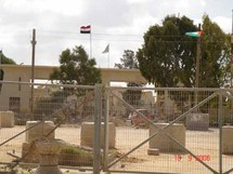 Paso fronterizo de Rafah, entre Palestina y Egipto.