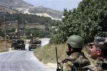 Soldados sirios, cerca de Jisr asShugur.