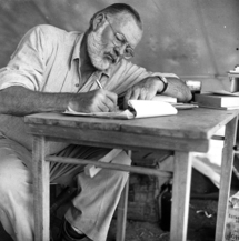 Ernest Hemingway.