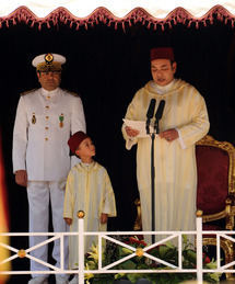 El rey de Marruecos, Muhammad VI.