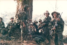Miembros de la Contra nicaragüense, en los años 80.