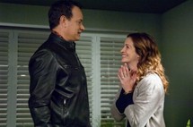 Tom Hanks y Julia Roberts, en una imagen del film Larry Crown. Tom Hanks y Julia Roberts, en una imagen del film Larry Crown.