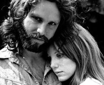 Jim Morrison y Pamela Courson.